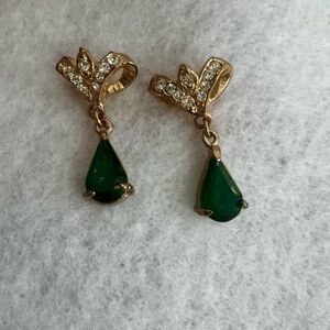Emerald Earrings (simulated)